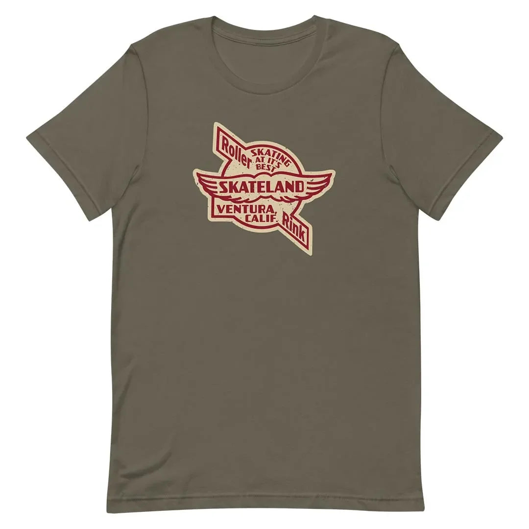 Skateland Roller Rink Ventura Unisex Retro Tee