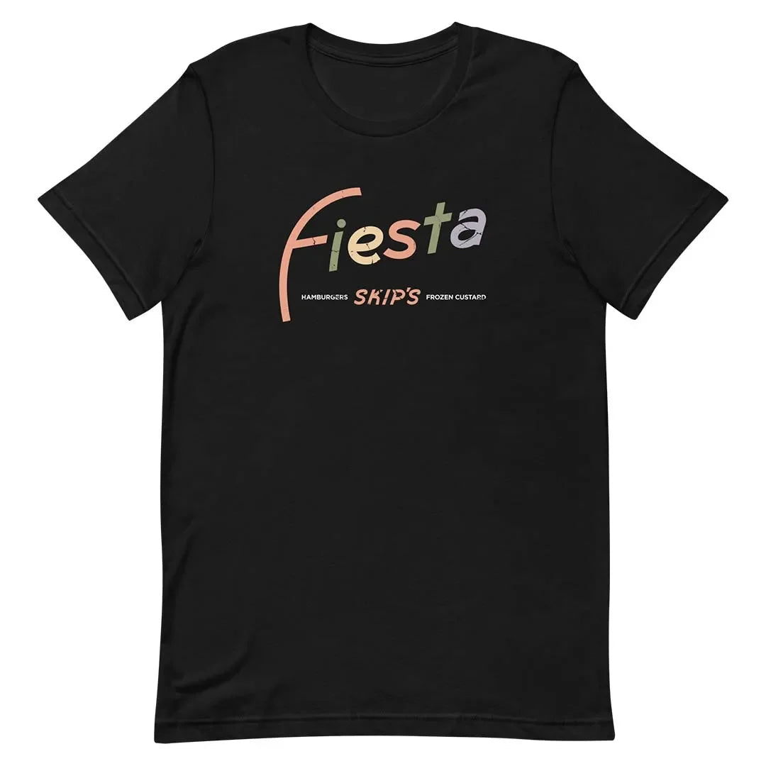 Skip's Fiesta Drive-in Chicago Unisex Retro T-shirt