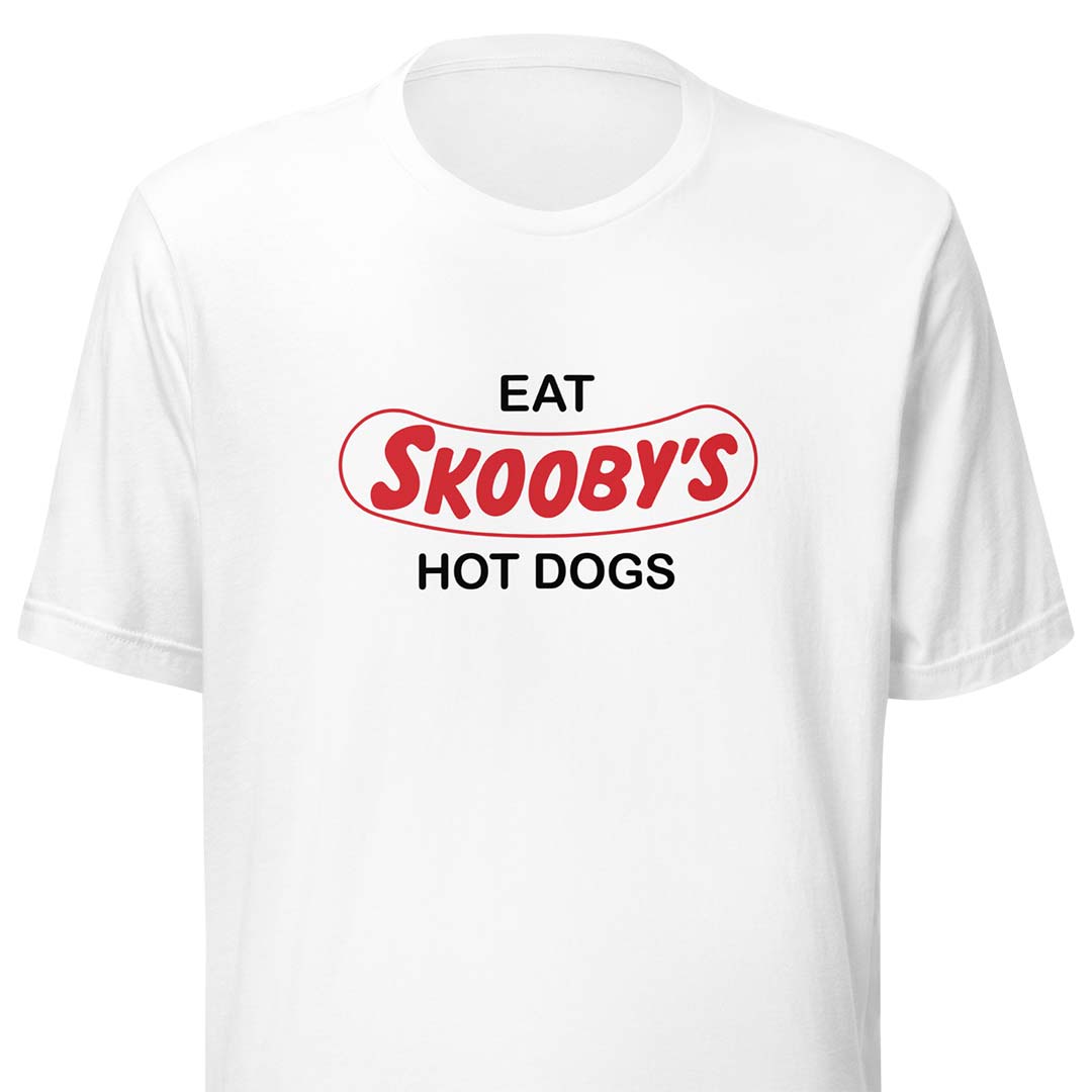 Skooby’s Hot Dogs Hollywood Unisex Retro T-shirt