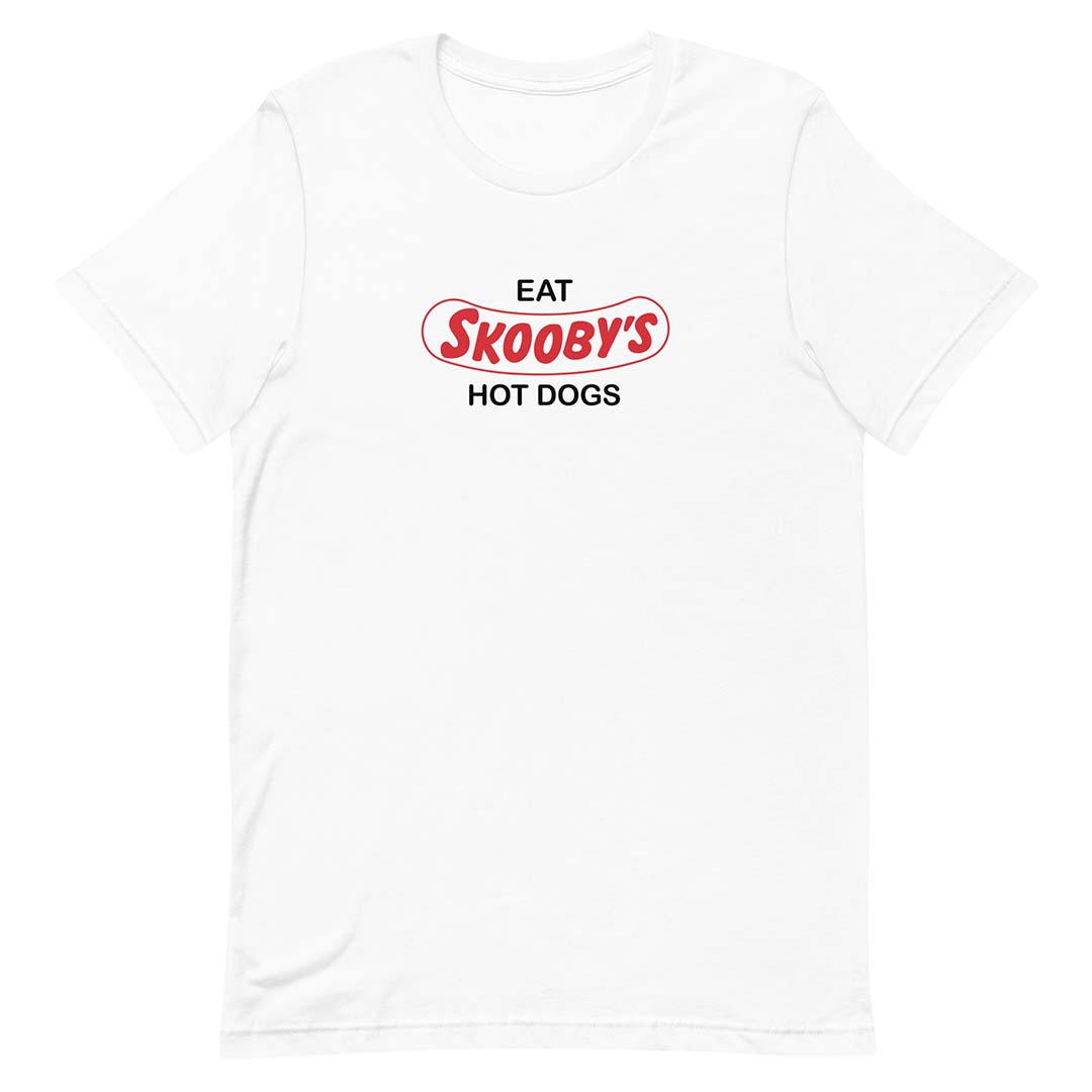 Skooby’s Hot Dogs Hollywood Unisex Retro T-shirt
