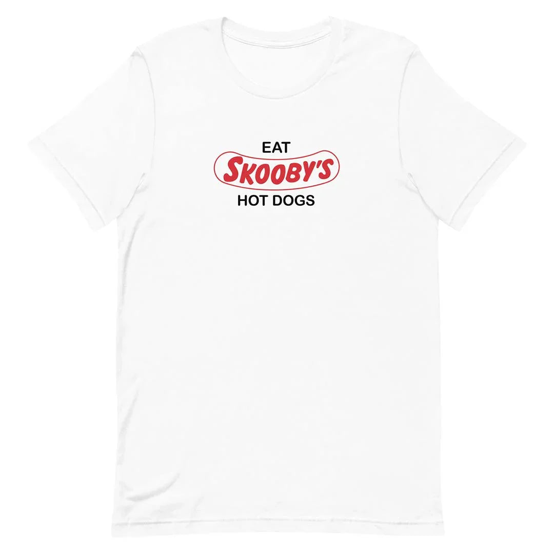 Skooby’s Hot Dogs Hollywood Unisex Retro T-shirt