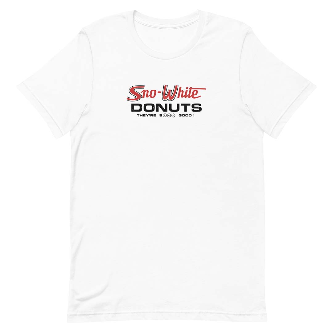Sno-White Donuts Cleveland Unisex Retro T-shirt
