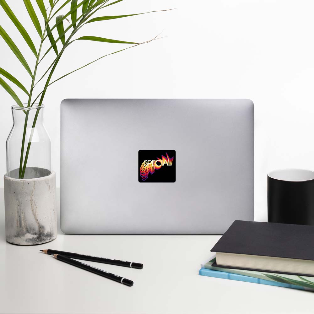 Special Television Presentation Retro Sticker