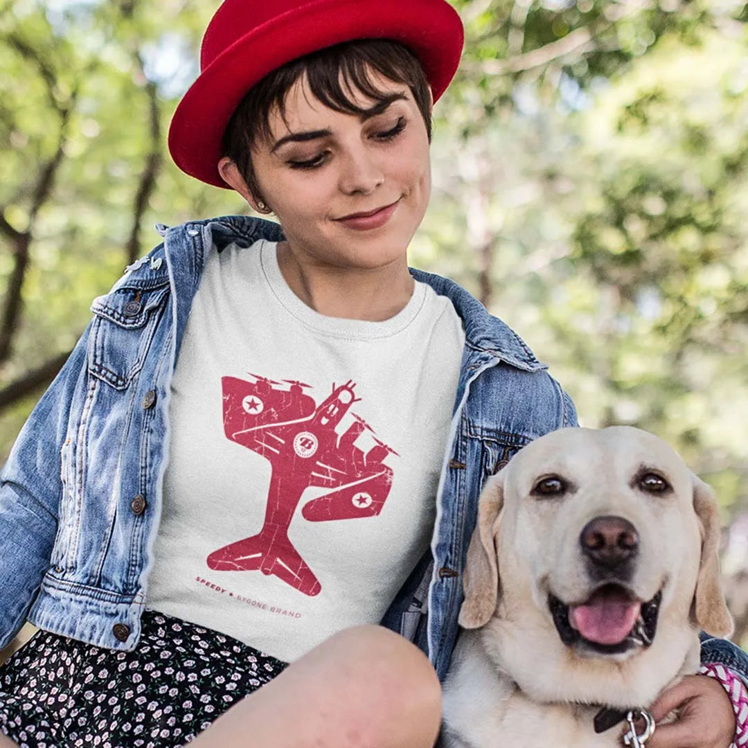 Speedy the B-17 Bomber Mascot Unsex T-shirt