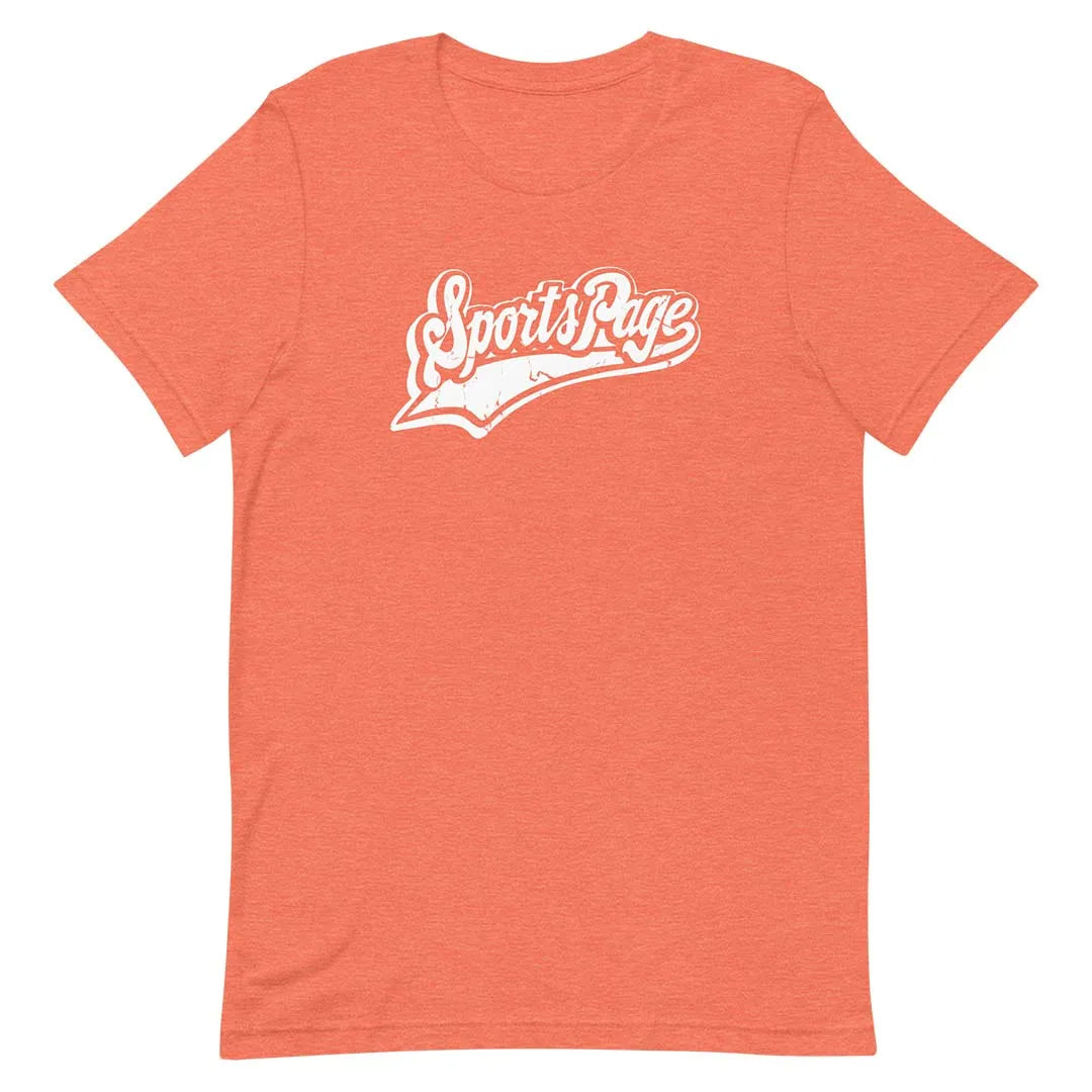 Sportspage Bar Rockford Unisex Retro T-shirt