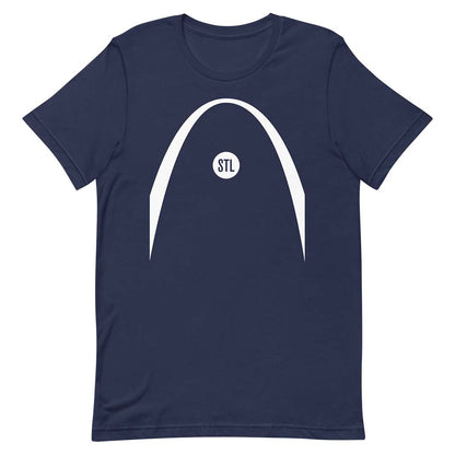 St. Louis Arch Unisex Retro T-shirt