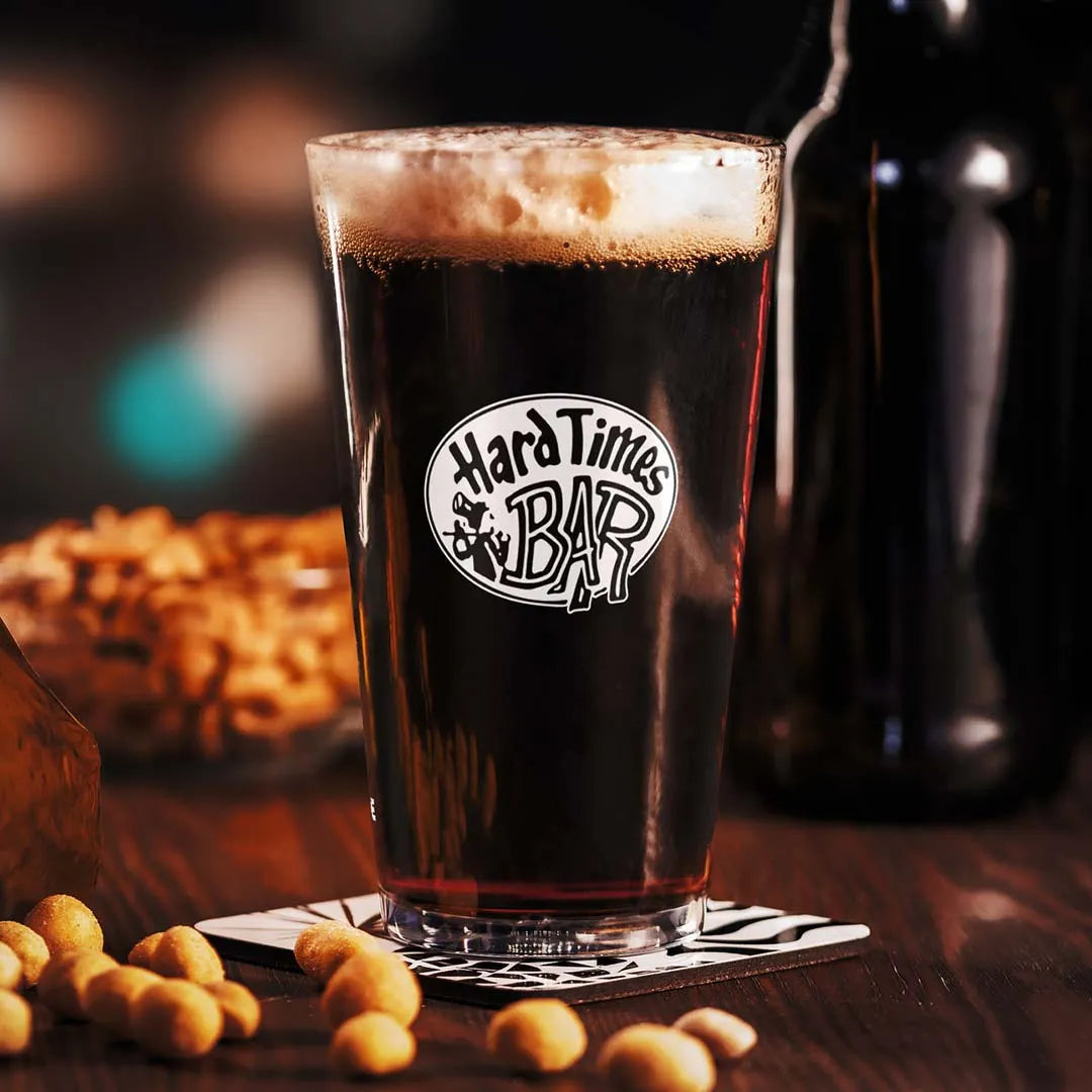Stash O'Neils & Hard Times Bar Rockford Shaker Pint Glass