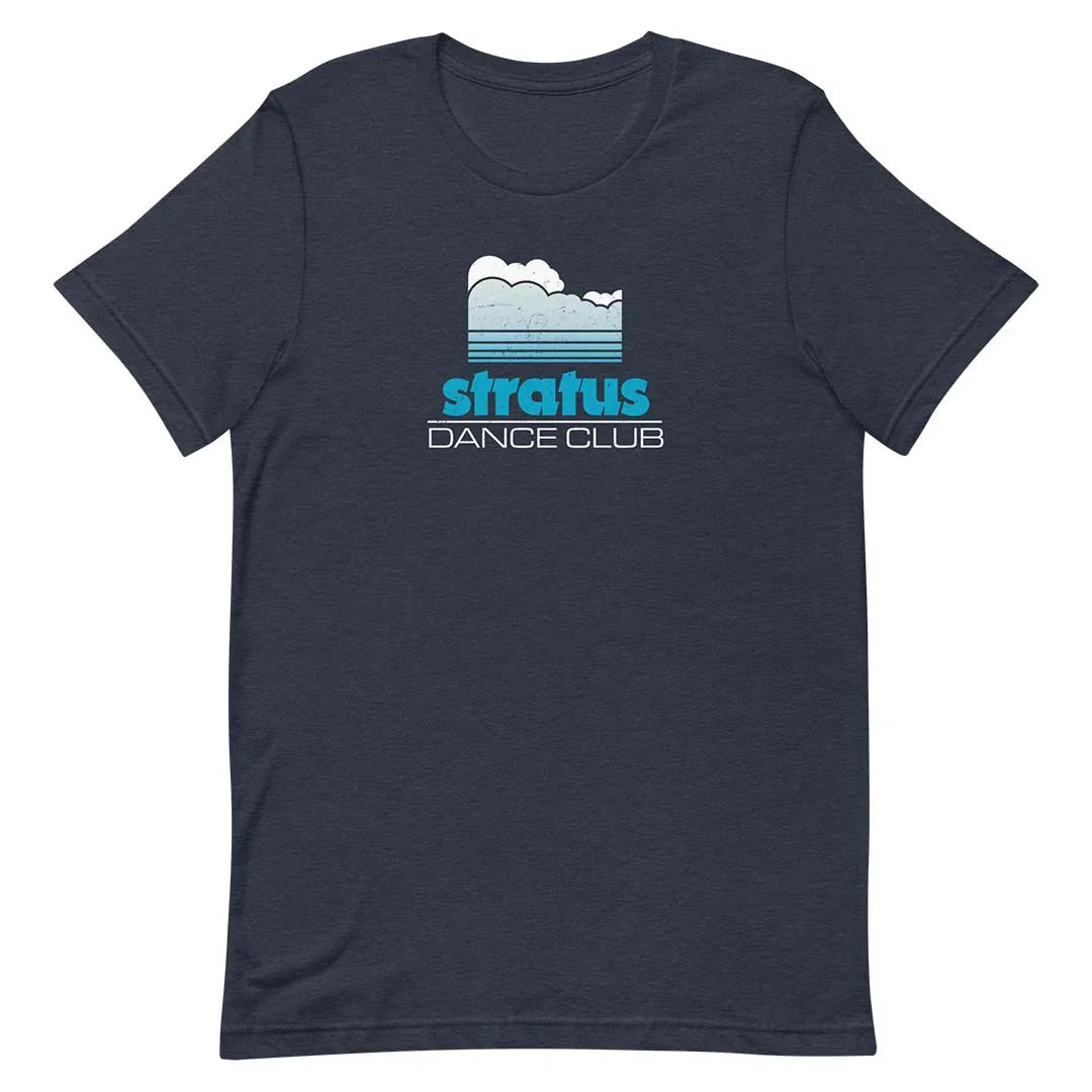 Stratus Dance Club San Diego Unisex Retro T-shirt