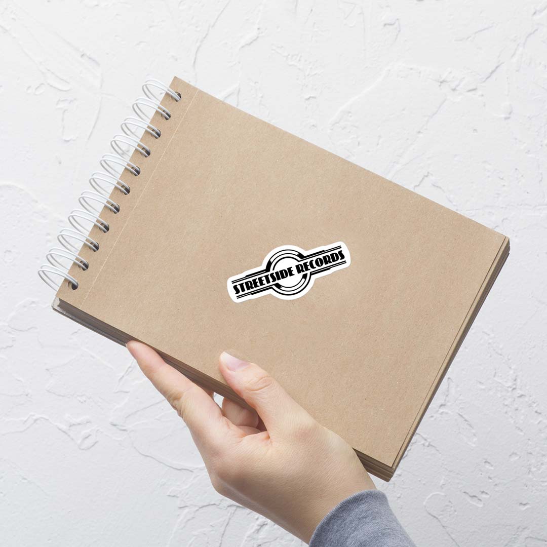 Streetside Records Retro Sticker