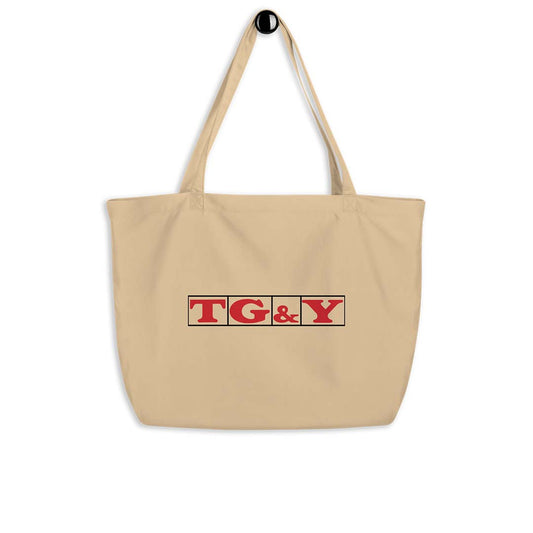 TG&Y Stores Large organic tote bag