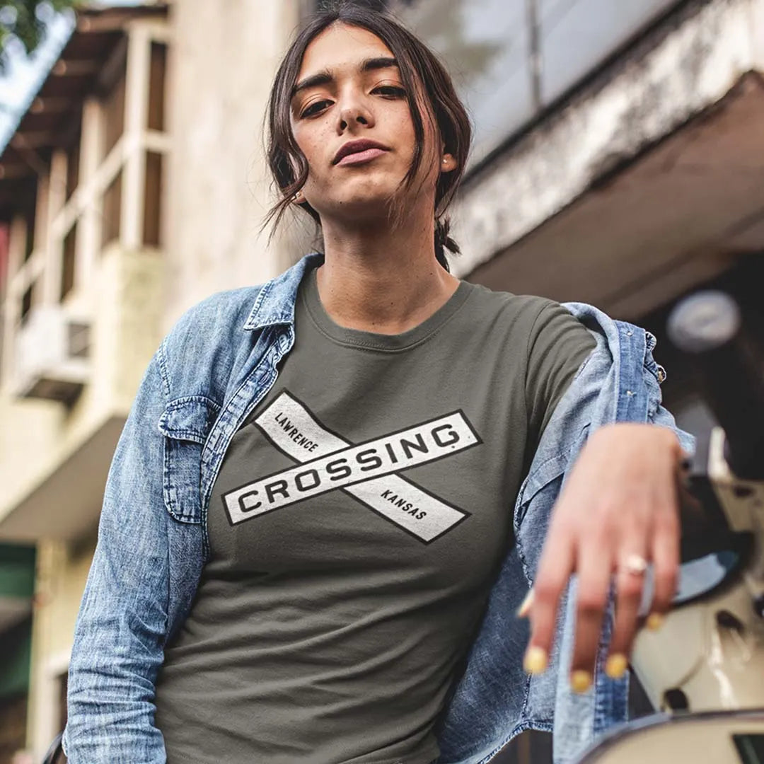 The Crossing Lawrence Unisex Retro T-shirt