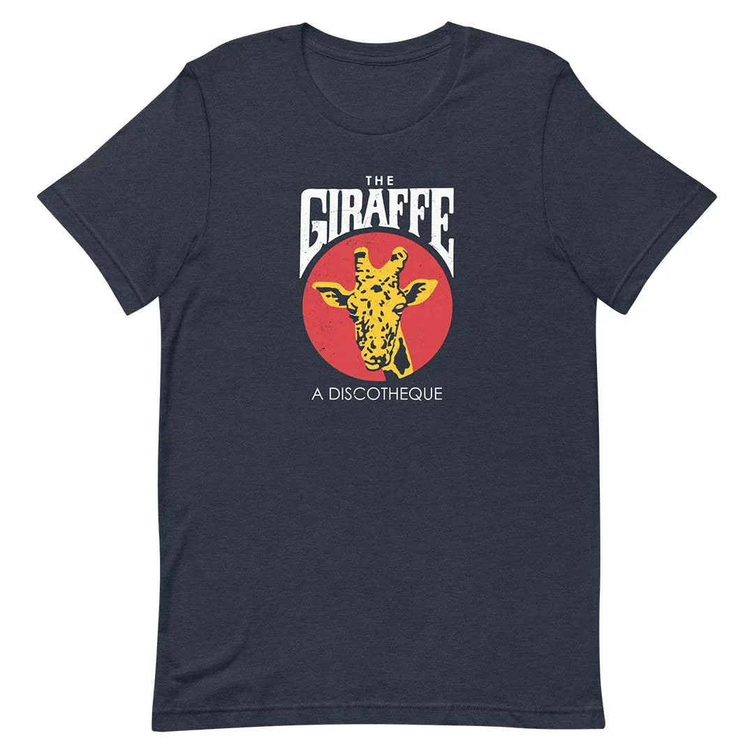 The Giraffe Discotheque Pittsburgh Unisex Retro T-shirt