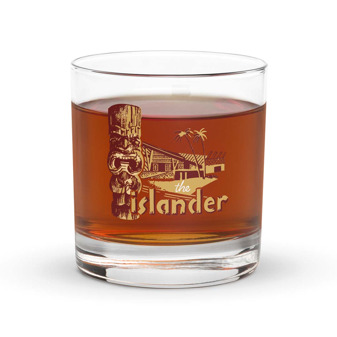The Islander Los Angeles Rocks Highball Cocktail Glass