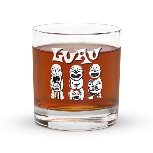 The Luau Beverly Hills Rocks Highball Cocktail Glass