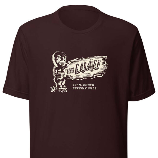 The Luau Beverly Hills Unisex Retro T-shirt
