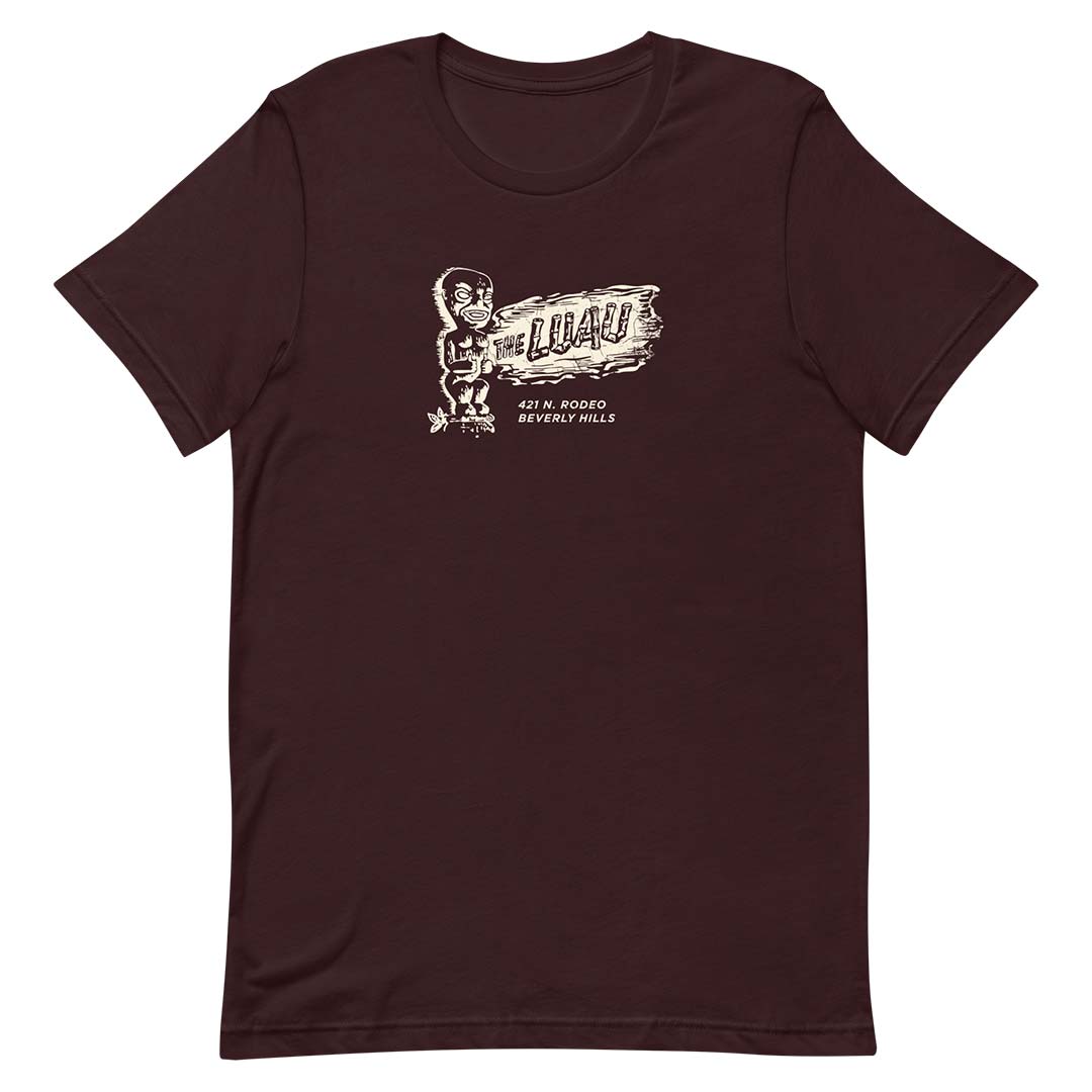 The Luau Beverly Hills Unisex Retro T-shirt