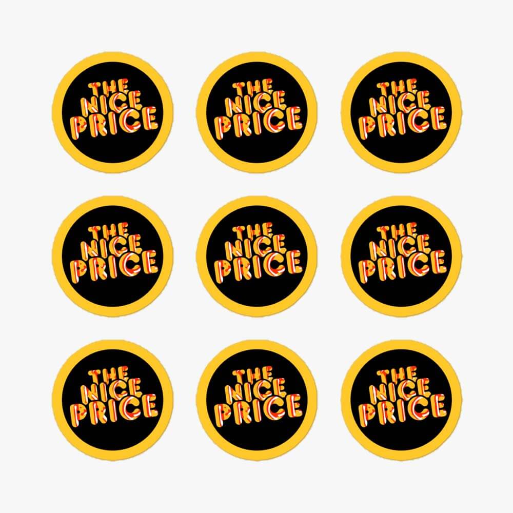 The Nice Price Music Sticker Sheet