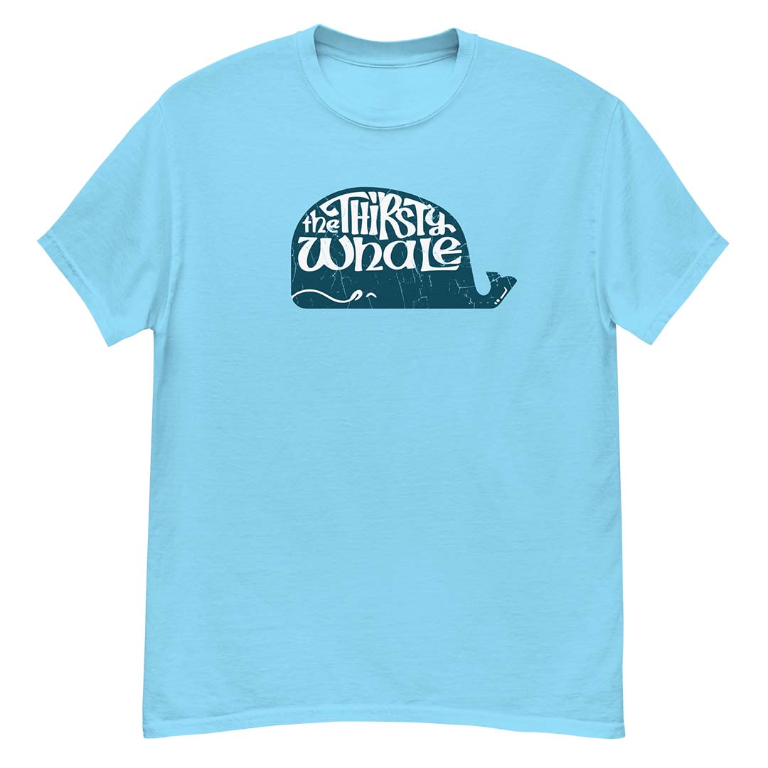 Thirsty Whale Chicago Unisex Retro T-shirt