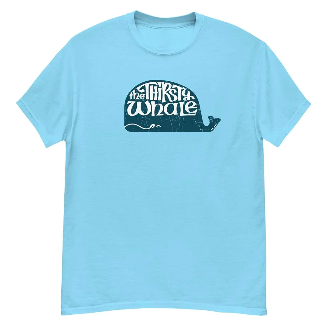 Thirsty Whale Chicago Unisex Retro T-shirt