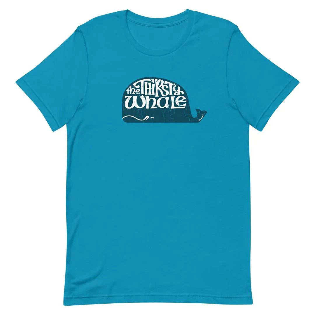 Thirsty Whale Chicago Unisex Retro T-shirt