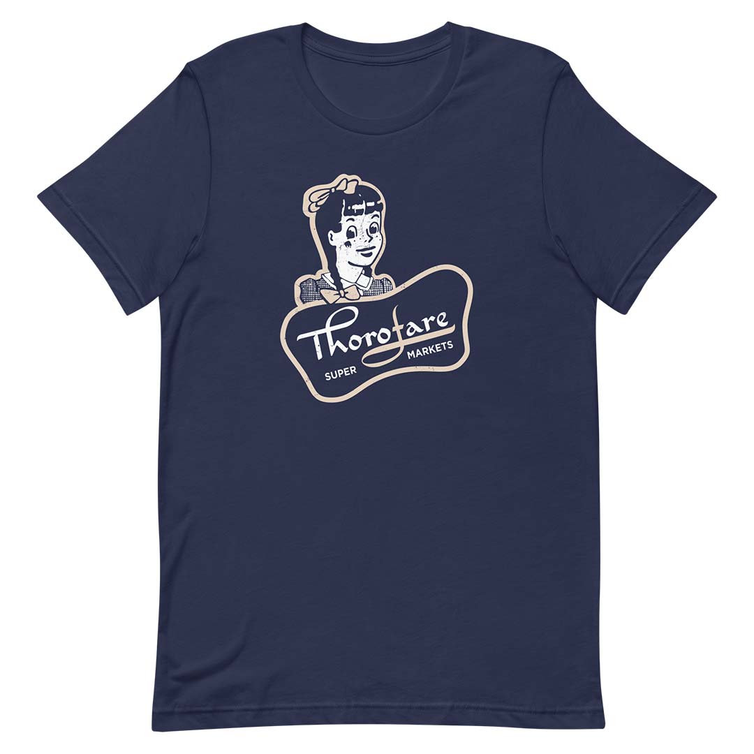 Thorofare Supermarkets Unisex Retro T-shirt