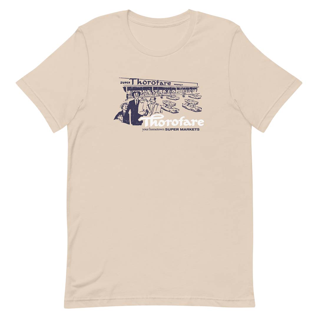 Thorofare Supermarkets Unisex Retro T-shirt