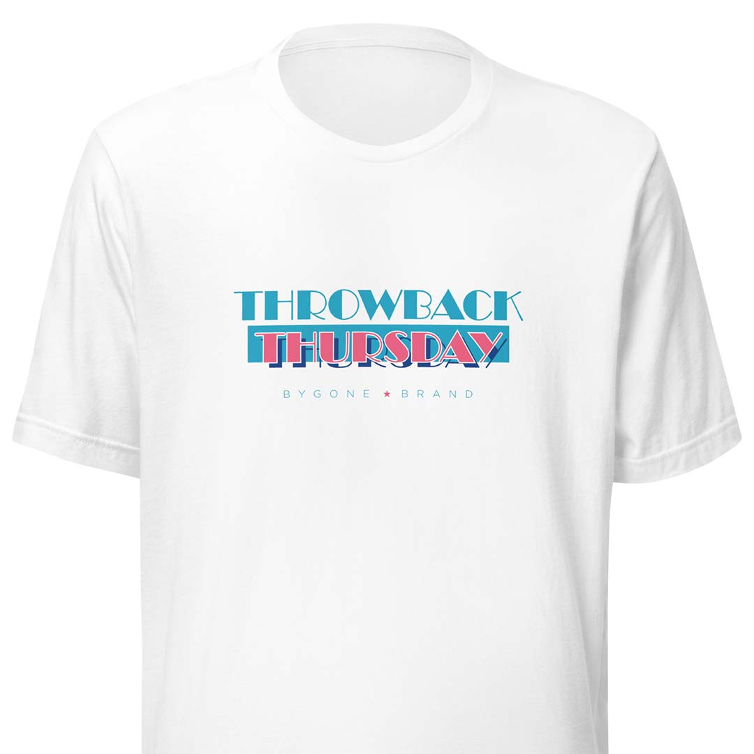 Throwback Thursday 80’s Vice Style Unisex Retro T-shirt