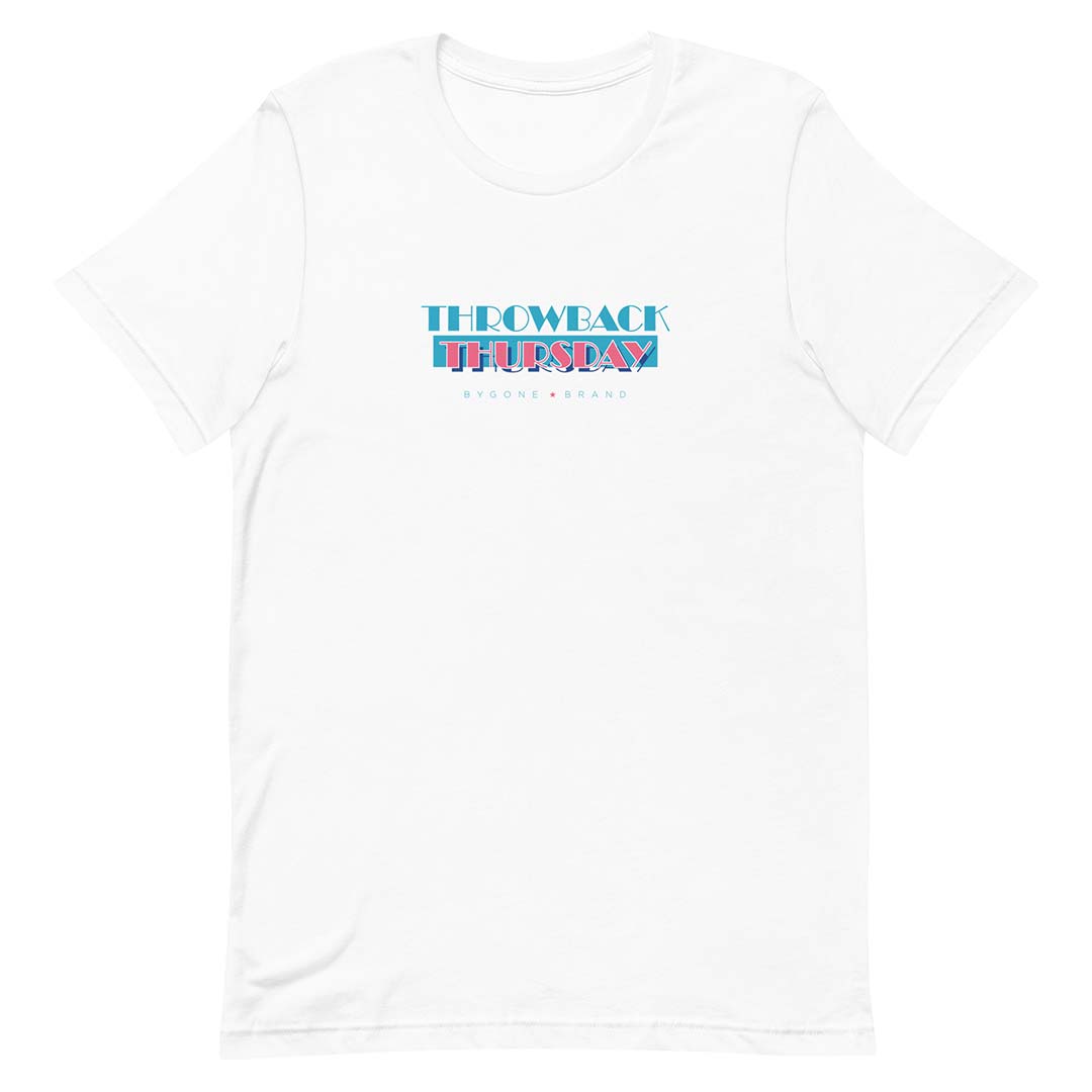 Throwback Thursday 80’s Vice Style Unisex Retro T-shirt