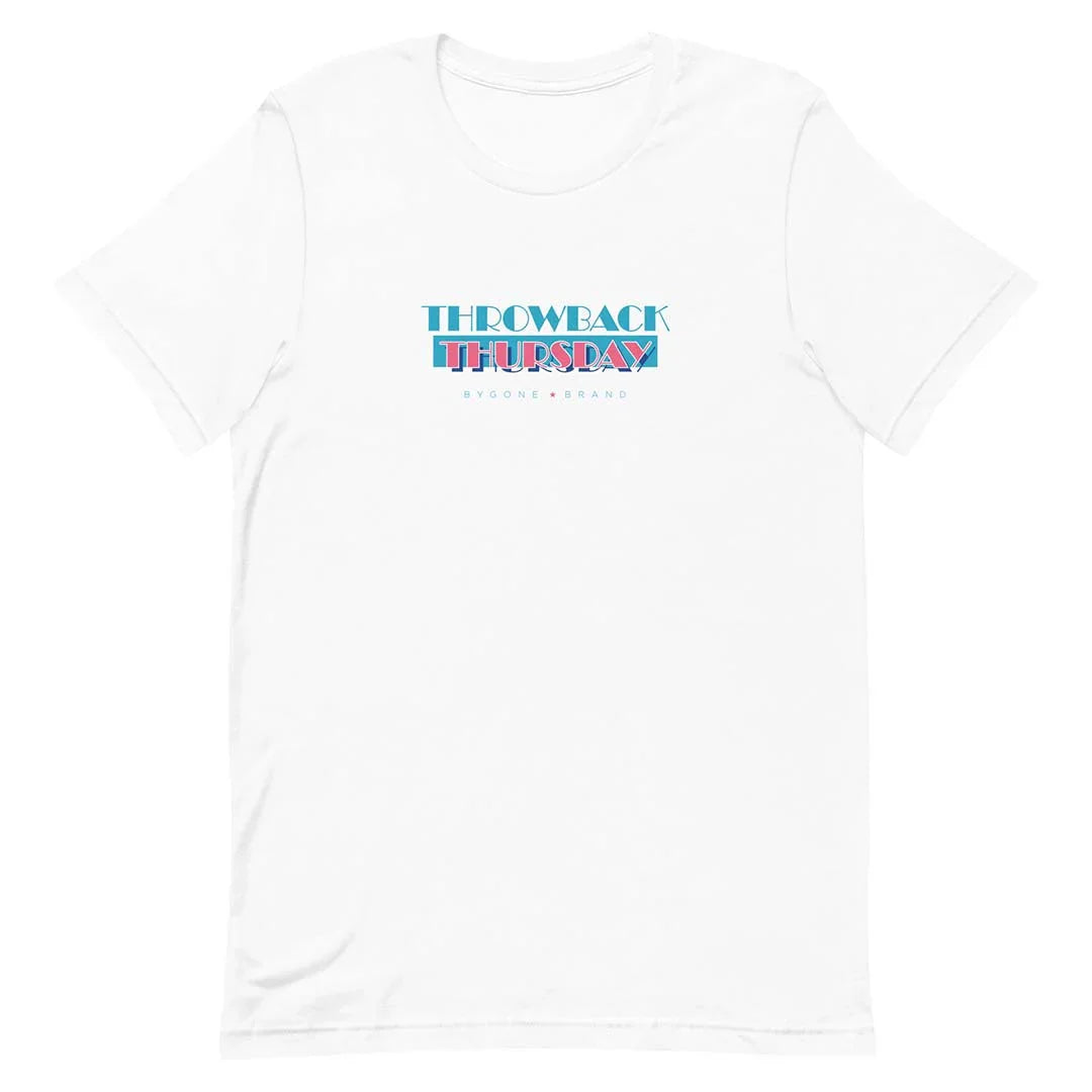 Throwback Thursday 80’s Vice Style Unisex Retro T-shirt