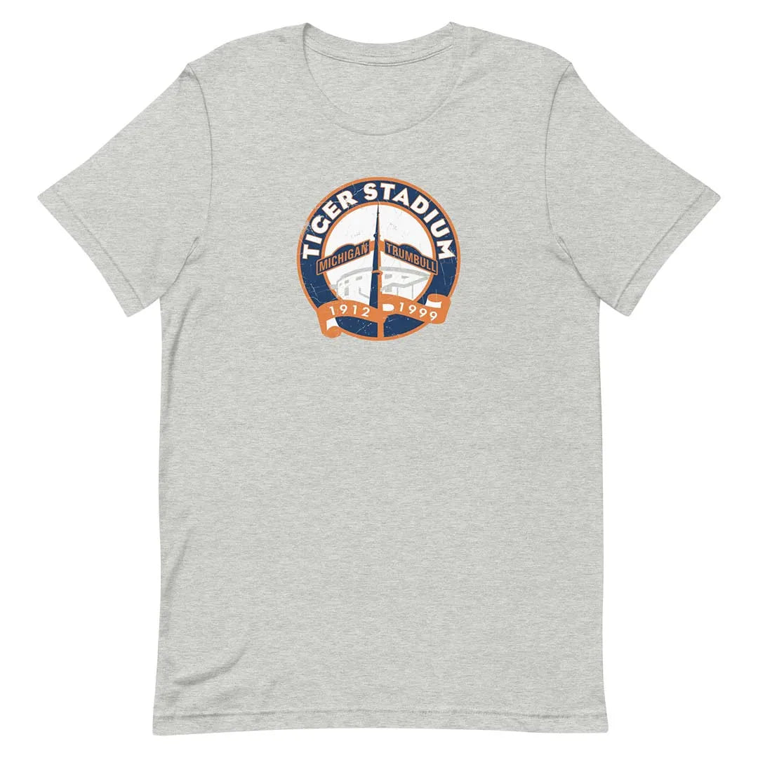Tiger Stadium Detroit Unisex Retro T-shirt