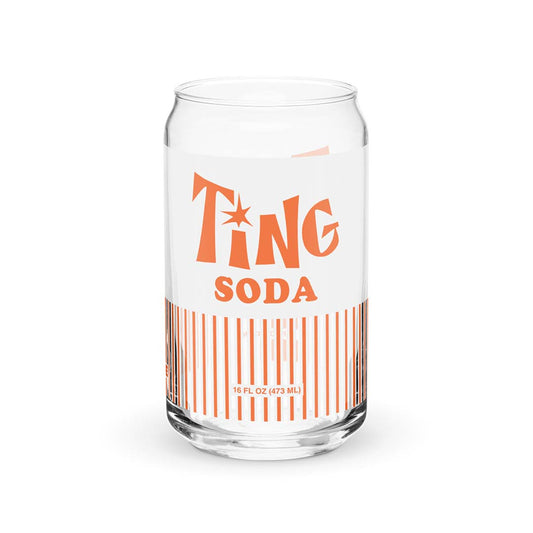 Ting Soda Can-shaped glass Wisconsin