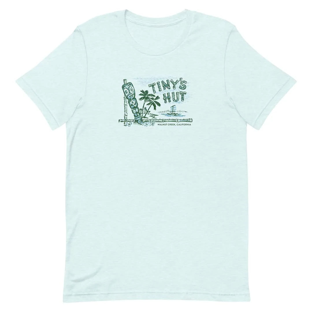 Tiny's Hut Tiki Bar California Unisex Retro T-shirt