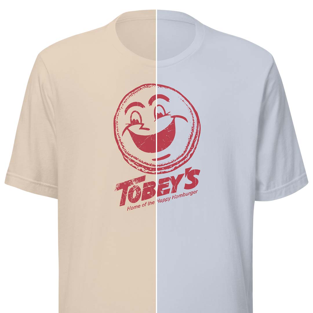 Tobey’s Drive-In St. Louis Unisex Retro T-Shirt Light Blue / 2XL