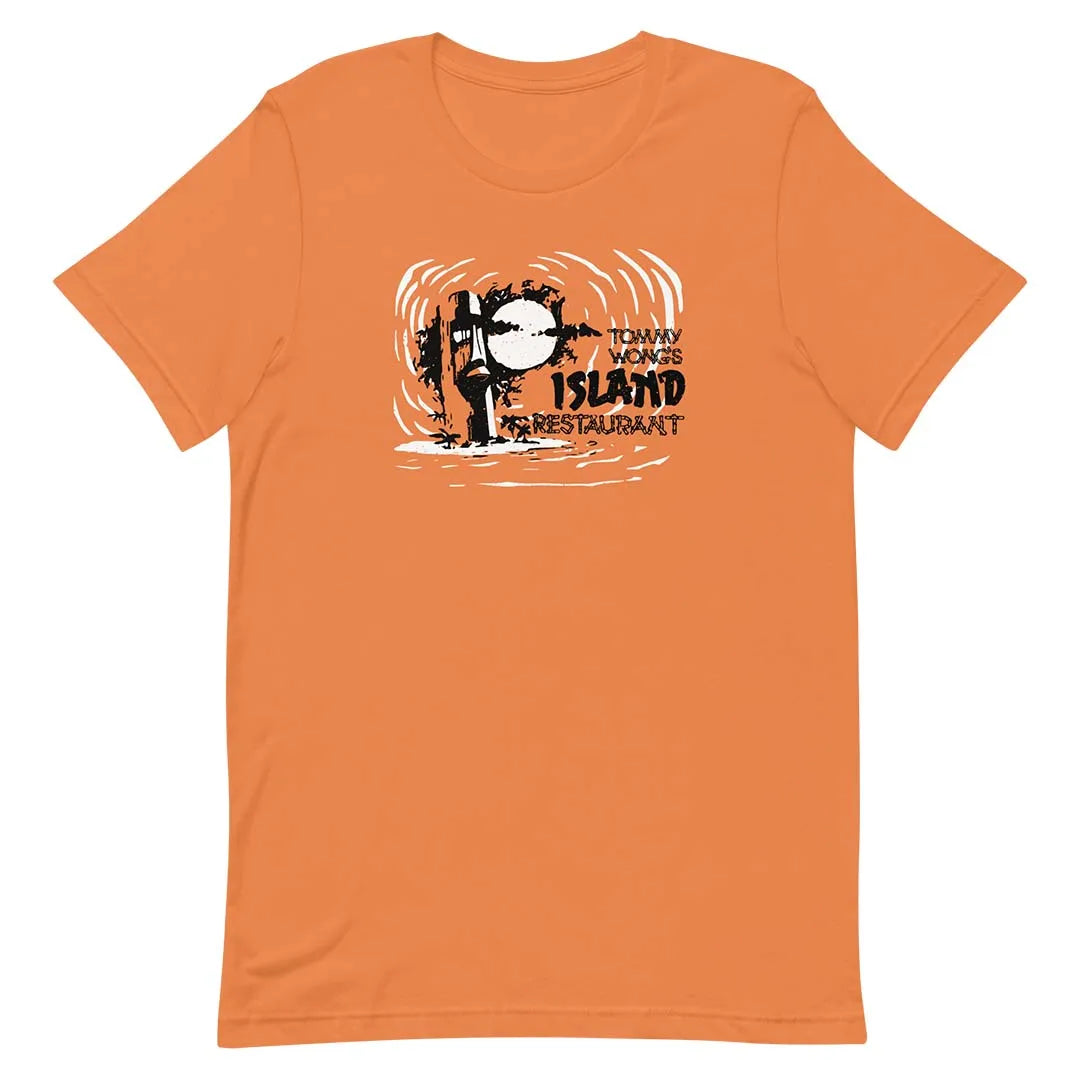 Tommy Wongs Island Restaurant Denver Phoenix Unisex Retro T-shirt