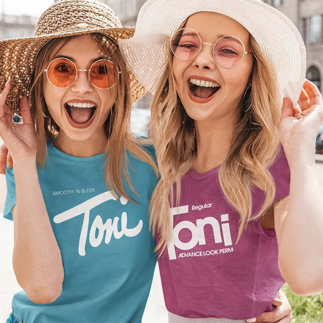 Toni Home Perm Unisex Retro T-shirt