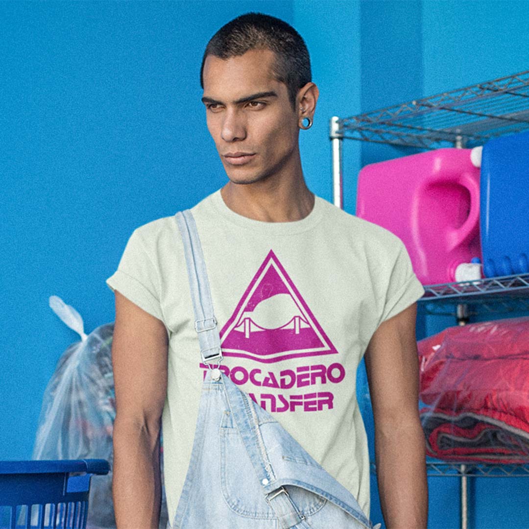 Trocadero Transfer Discoteque San Francisco Unisex Retro T-shirt