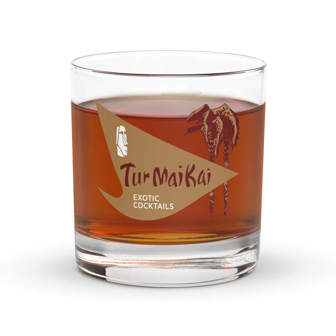 TurMaiKai Restaurant & Cocktails Kalamazoo Rocks Highball Cocktail Glass