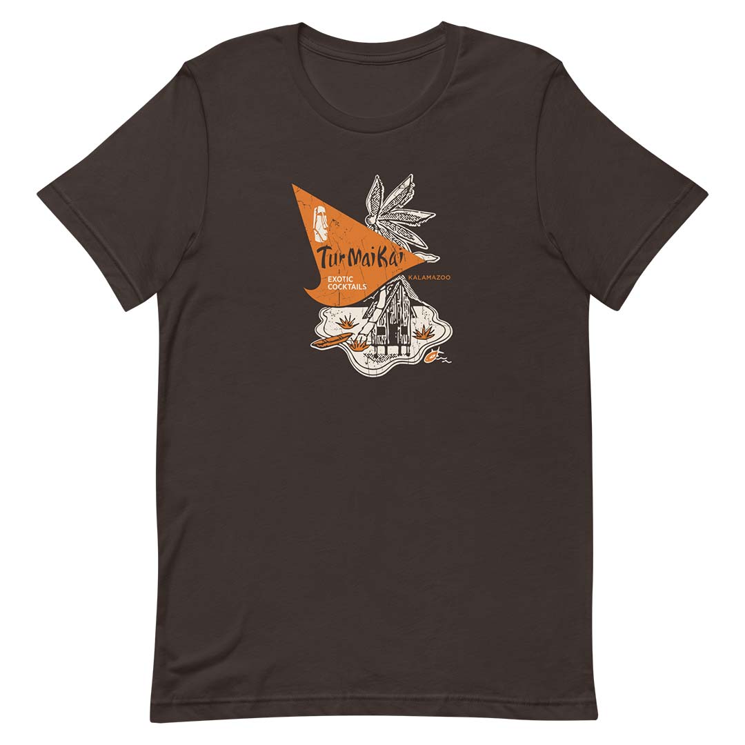 TurMaiKai Restaurant & Cocktails Kalamazoo Unisex Retro T-shirt
