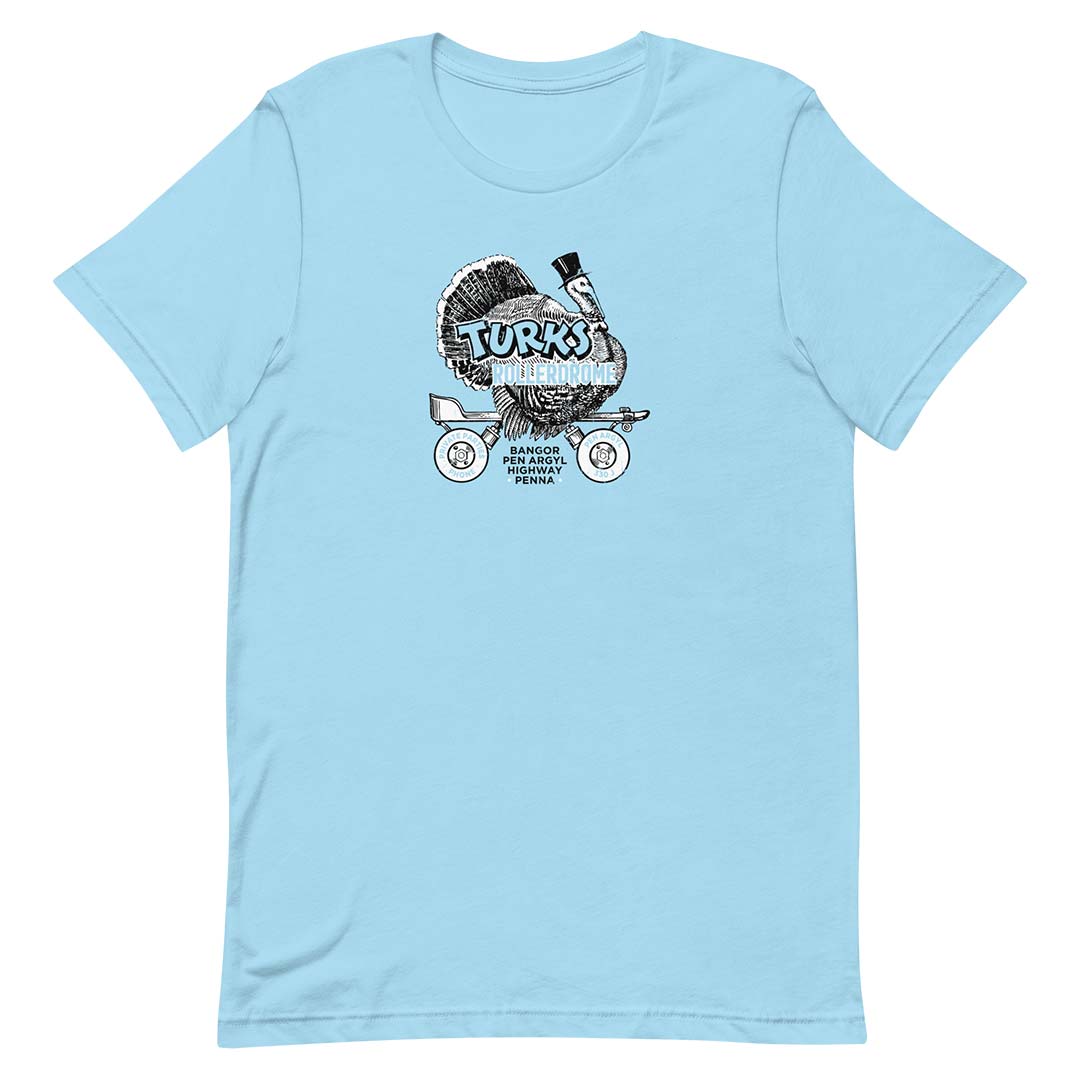 Turks Rollerdrome Pen Argyl Pennsylvania Unisex Retro T-shirt
