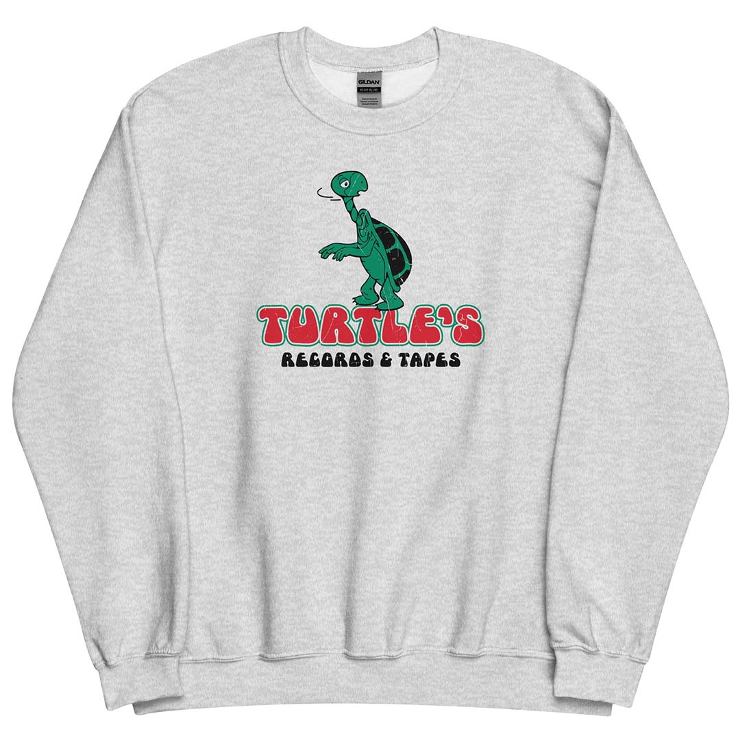 Turtle's Records & Tapes Unisex Retro Crewneck Sweatshirt