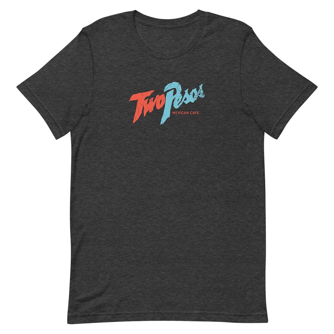 Two Pesos Mexican Cafe Houston Unisex Retro T-shirt