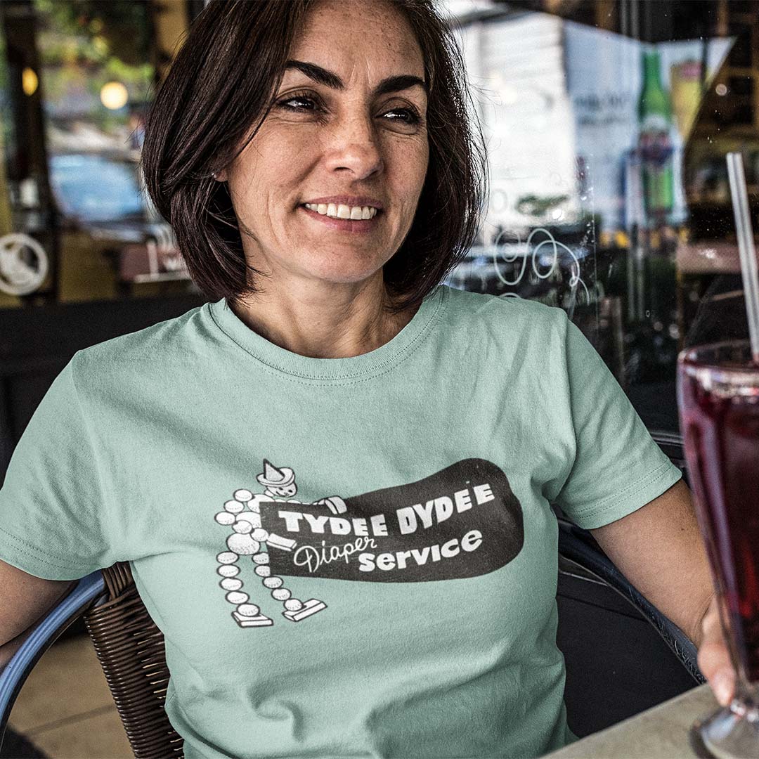 Tydee Dydee Diaper Service Rockford Unisex Retro T-shirt