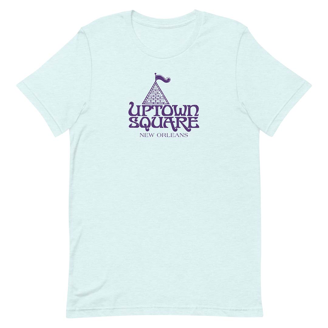Uptown Square Mall New Orleans Unisex Retro T-shirt