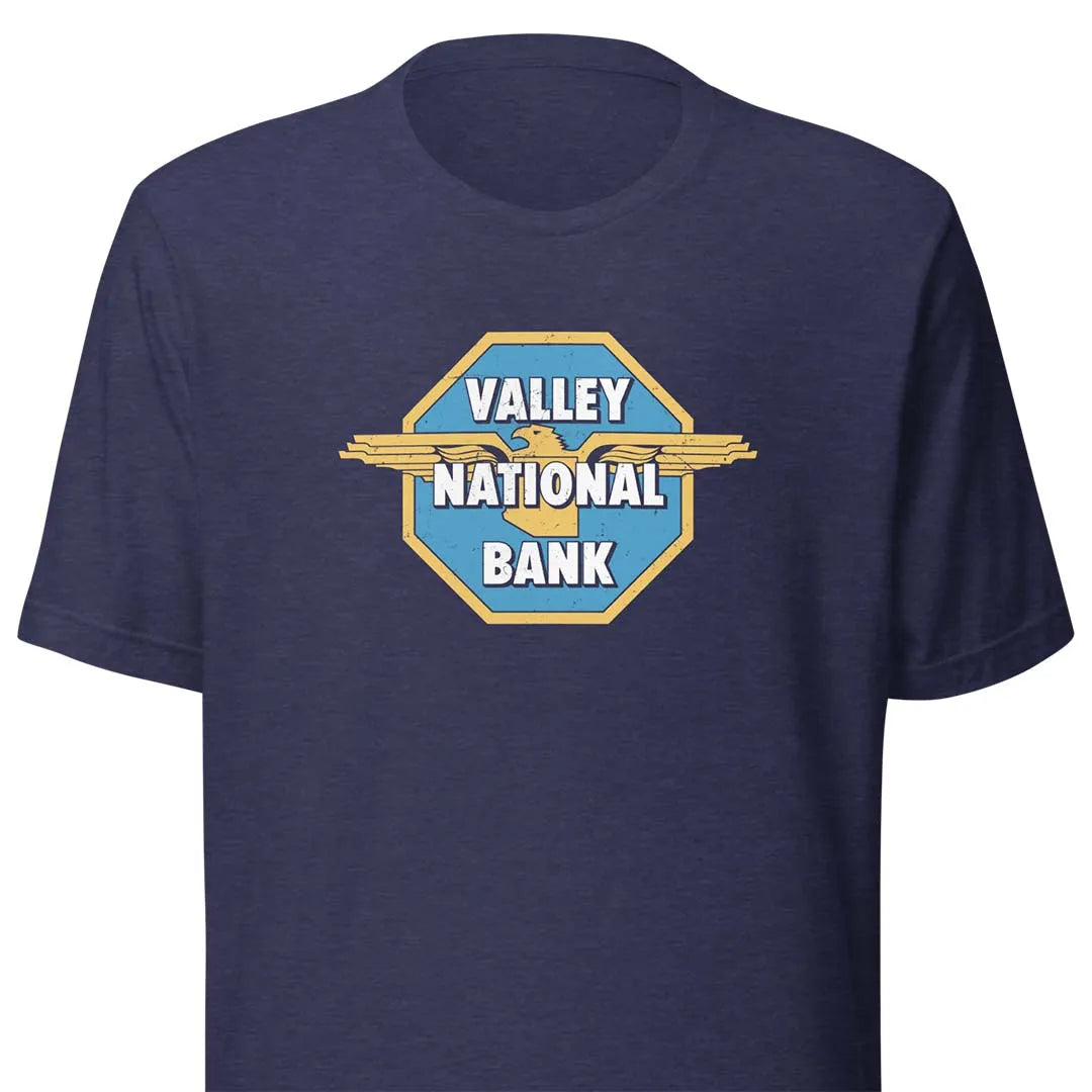 Valley National Bank Phoenix Unisex Retro T-shirt