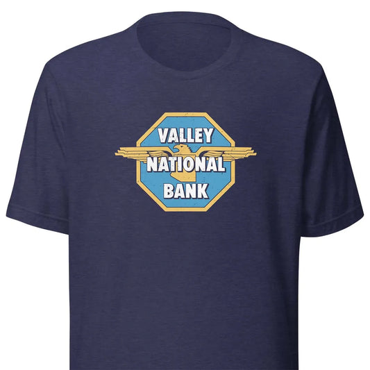 Valley National Bank Phoenix Unisex Retro T-shirt