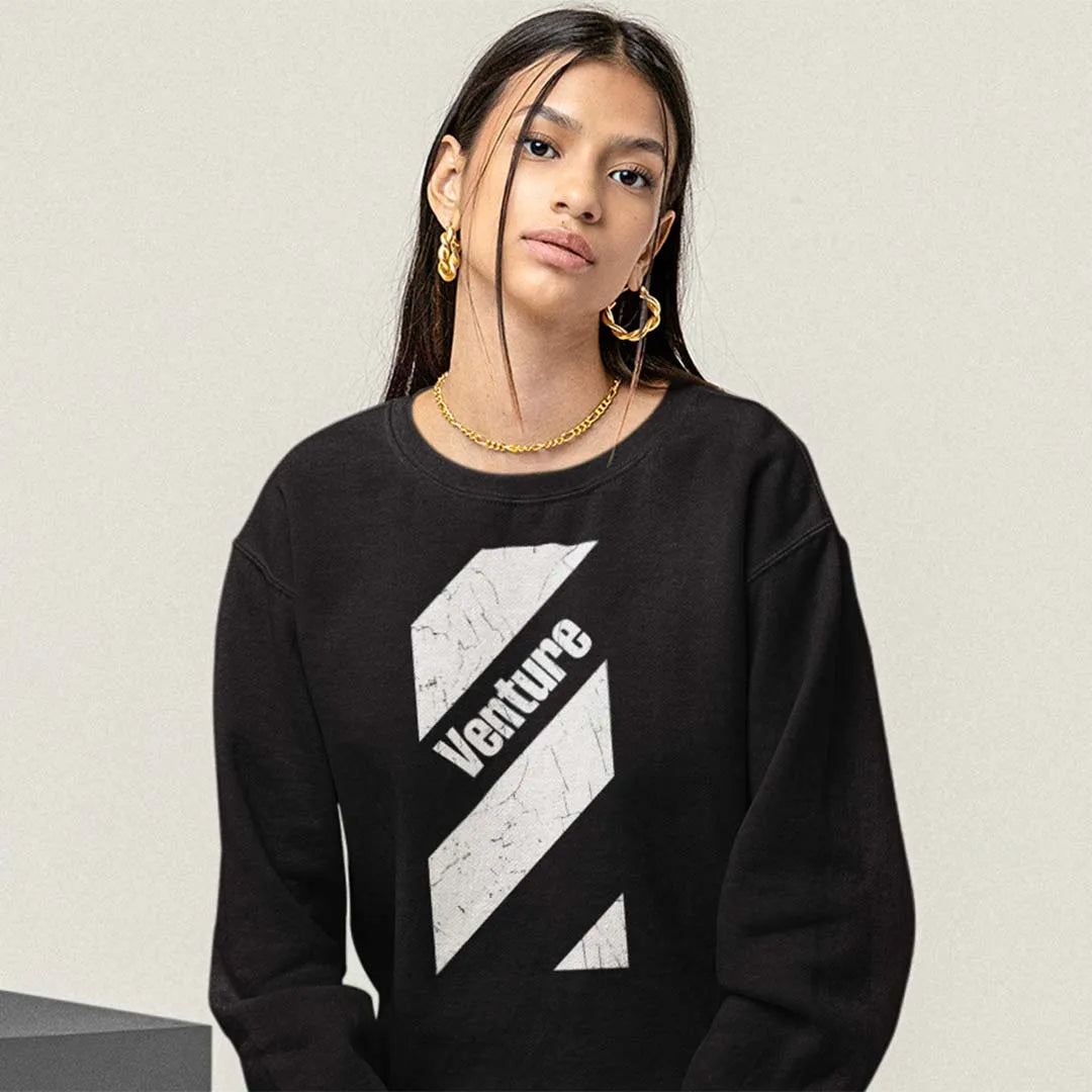 Venture Unisex Retro Crewneck & Hoody Sweatshirt