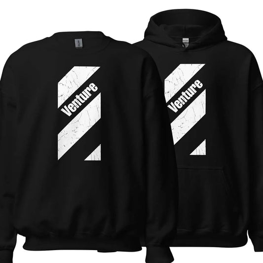 Venture Unisex Retro Crewneck & Hoody Sweatshirt