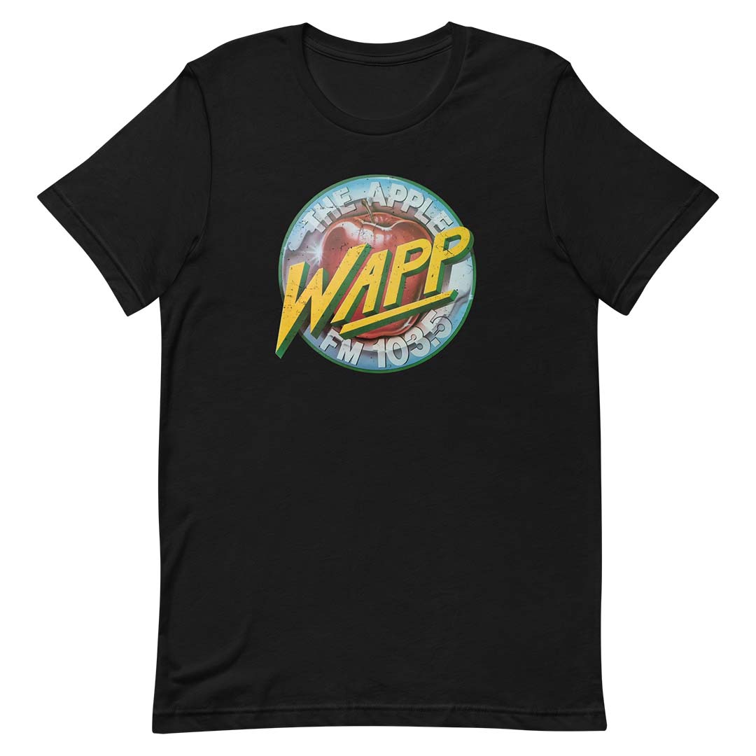 WAPP FM 103.5 Radio New York Unisex Retro T-shirt
