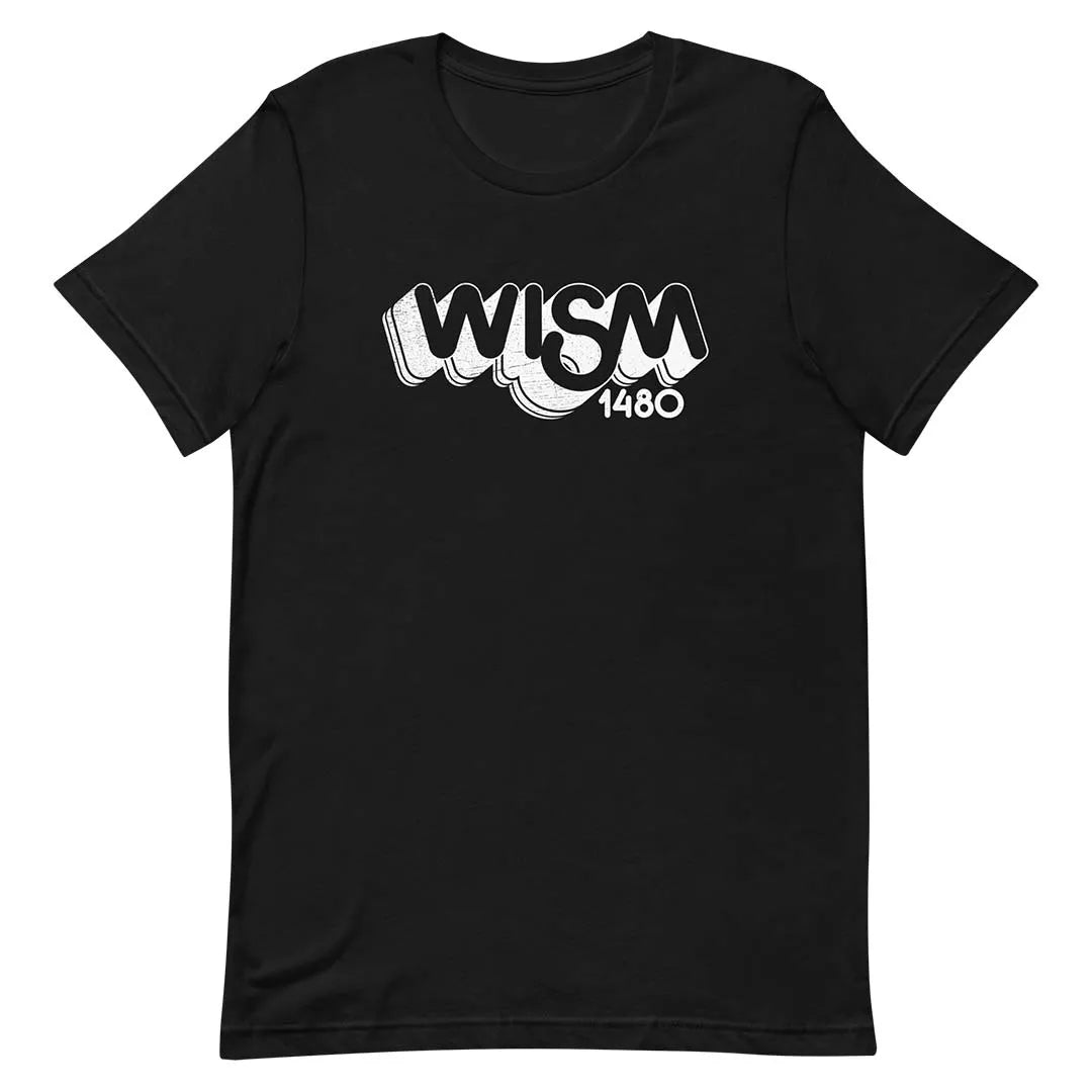 WISM 1480 Radio Madison Unisex Retro T-shirt