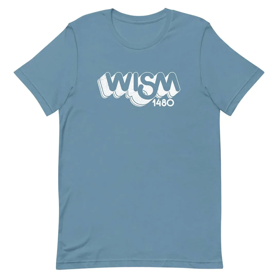 WISM 1480 Radio Madison Unisex Retro T-shirt
